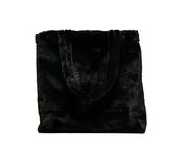 Urban Classics Tb5870-Sac fourre-Tout en Fausse Fourrure, Sacs à bandoulière Mixte, Noir, Einheitsgröße