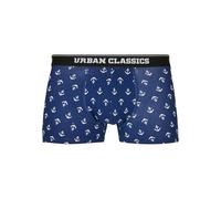 Urban Classics Caleçon Boxeur (Lot de 5) Homme - anchor aop+blk+blk+cha+cha - 4XL