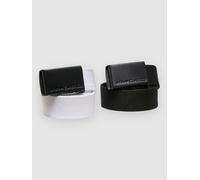 Urban Classics Canvas 2-Pack Ceinture noir Uni