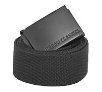 Urban Classics Canvas Belt Ceinture, Noir/Noir, Taille unique Mixte