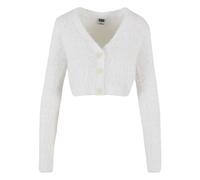 Urban Classics Cardigan 'Feather' blanc, Taille XXXL
