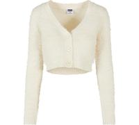 Urban Classics Cropped Feather Cardigan Beige L Femme