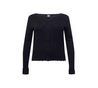 Urban Classics Cardigan femme Ladies Cropped Rib Cardigan Black 5XL