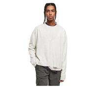 Urban Classics Eco Mix Boxy Cardigan Lightgrey Taille: M | Cardigans Outlet | Homme | Gris