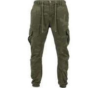 Urban Classics Cargo Jogging Pants Olive Camo Taille: 36 | Pantalons Cargo Outlet | Homme | Vert