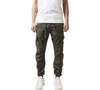 Urban Classics Pantalon cargo kaki / olive / vert foncé, Taille 44