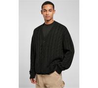 Urban Classics Carrée Cardigan Gilet Tricoté Homme Tricot en Torsades Oversize