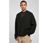 Urban Classics Carrée Cardigan Gilet Tricoté Homme Tricot en Torsades Oversize