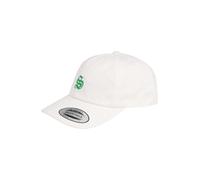 Urban Classics Casquette 'Letter' vert / blanc, Taille 55-60
