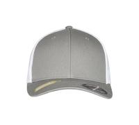 Flexfit Casquette de baseball Trucker Recycled Mesh Gris/Blanc Taille L/XL Mixte