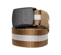 Urban Classics Ceinture camel / blanc cassé, Taille 75-85