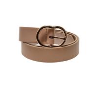 Urban Classics Small Ring Buckle Belt Beige/Doré S