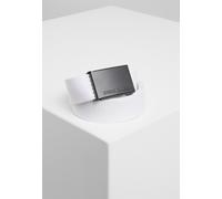 Urban Classics Ceinture Canvas Belts White/Black Einheitsgröße