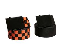 Urban Classics Ceinture Check And Solid 2 Unités