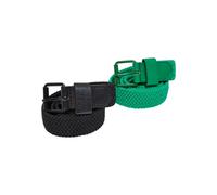 Urban Classics Ceinture ' Elastic Belt Set Kids ' noir, Taille L/XL