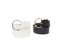 Urban Classics Ceinture, Sable Blanc + Noir, Small-Medium Mixte