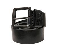 Urban Classics Ceinture Simili-Cuir Recyclée Unisexe Ceinture noir L-XL 100% Polyester