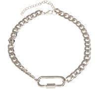 Urban Classics Collier Femme Collier couleur argent Fer, Zinc