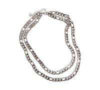 Urban Classics Chaîne 'Figaro' argent, Taille One Size