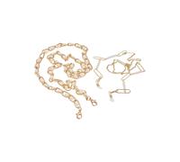 Urban Classics Lot de 2 colliers unisexes avec perles - Couleur : doré - Taille unique