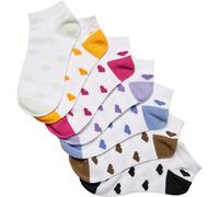 Urban Classics Chaussettes Courtes Recycled Yarn Heart Sneaker 7 Paires