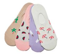 paires de chaussettes Urban Classics Recycled Yarn Invisible Summer (x4) Multicolore 43/46