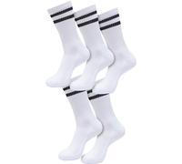 Urban Classics Chaussettes Double Stripe Socks 5-Pack TB6801 Einheitsgröße
