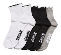 Urban Classics Chaussettes Girly À Bordure Courte 4-Pièces Sport