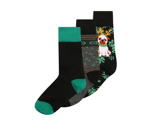 Urban Classics Chaussettes gris chiné / jade / noir / blanc cassé, Taille 39-42