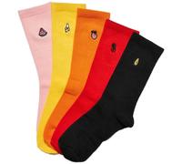 Lot de 5 paires de chaussettes Urban Classics Fruit Embroidery Multicolore 43/46
