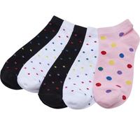 Urban Classics Chaussettes No Show Rainbow Dots 5-Pack EUR 48