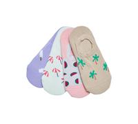 Urban Classics Chaussure basse beige / violet / rose / blanc cassé, Taille 47-50