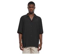 Urban Classics Loose Viscose Short Sleeve Shirt Noir M Homme