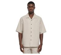 Chemise seersucker Urban Classics Gris S