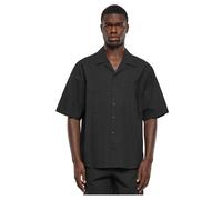 Chemise seersucker Urban Classics Noir M