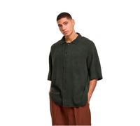 Urban Classics Tb7360 Short Sleeve Shirt Vert M Homme