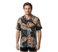 Urban Classics Viscose Aop Resort Short Sleeve Shirt Multicolore L Homme