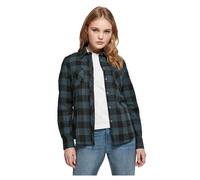 Urban Classics Chemise à Manches Longues Turnup Checked Flanell