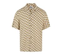 Urban Classics Chemise beige / blanc, Taille XL