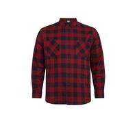 Urban Classics Basic Flannel Long Sleeve Shirt Noir L Homme