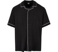 Urban Classics Bowling Short Sleeve Shirt Noir L Homme
