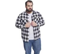Urban Classics Chemise Checked Flanell Shirt Black/White XL