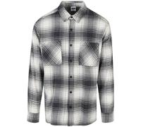 Urban Classics Chemise crème / noir, Taille S