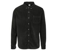 Urban Classics Corduroy Long Sleeve Shirt Noir S Homme