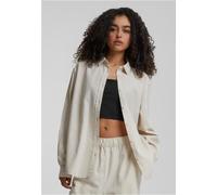 Urban Classics Chemise femme en lin mélangé Oversized TB6847 XL