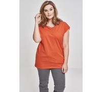 Urban Classics Chemise femme Ladies Extended Shoulder Tee Rustorange L