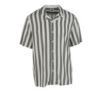 Urban Classics Chemise kaki / blanc, Taille 4XL