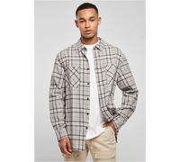 Urban Classics Chemise Long Oversized Grey Check Shirt Grey/Black XXL