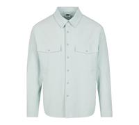 Urban Classics T- Shirt Basique crêpe Chemise, Menthe givrée, L Hommes
