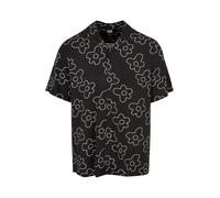 Urban Classics Chemise noir / blanc, Taille S